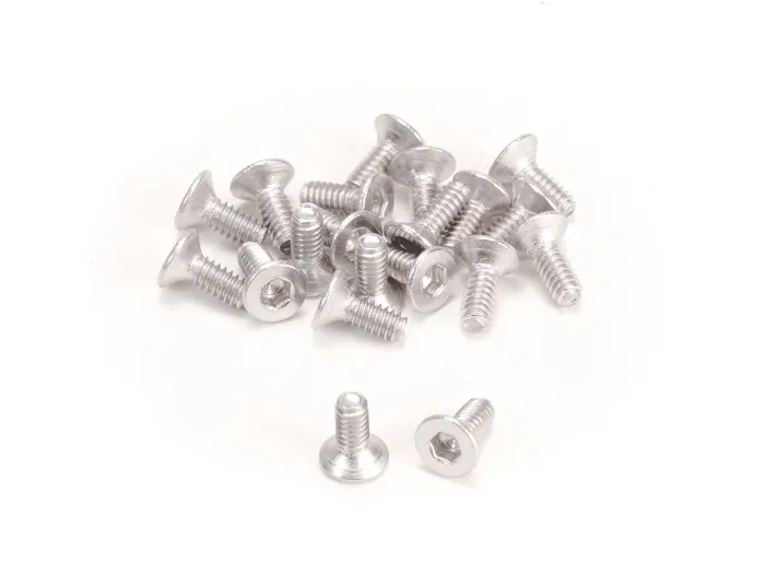 PN Racing Countersunk stainless steel screws M2x5 Allen (20 units)