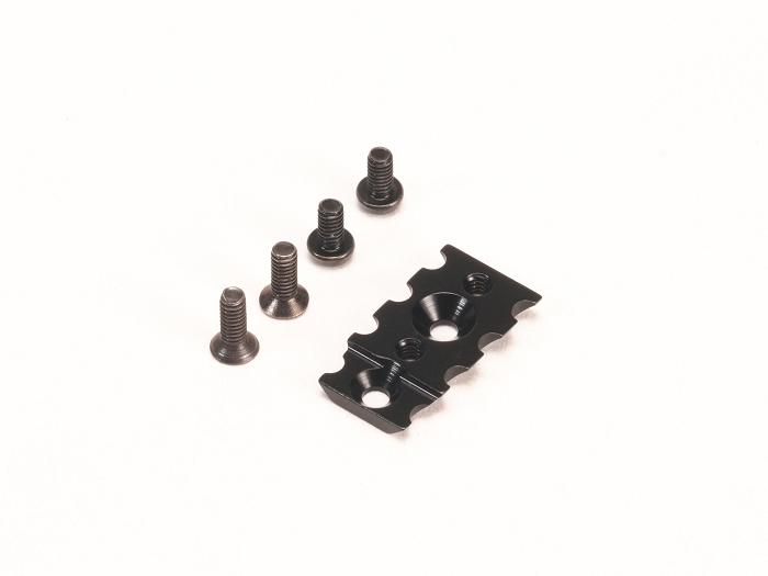 Mini-Z MR03 Lower Suspension Plate Support (Black)