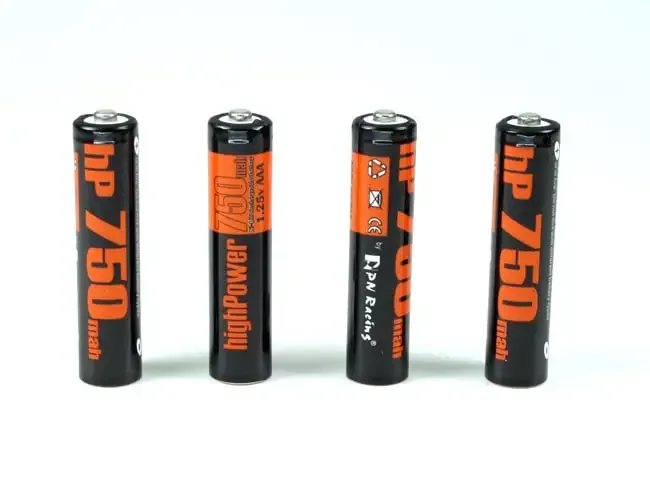 PN Racing High Power 750mah Ni-MH AAA batteries (4pcs)